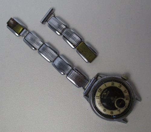 Vecchio orologio polso - vecchio,